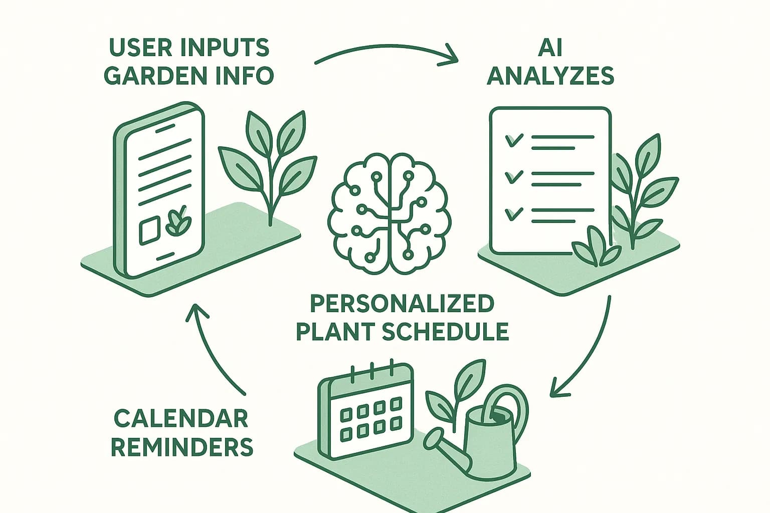 GeniusPlants project screen 1