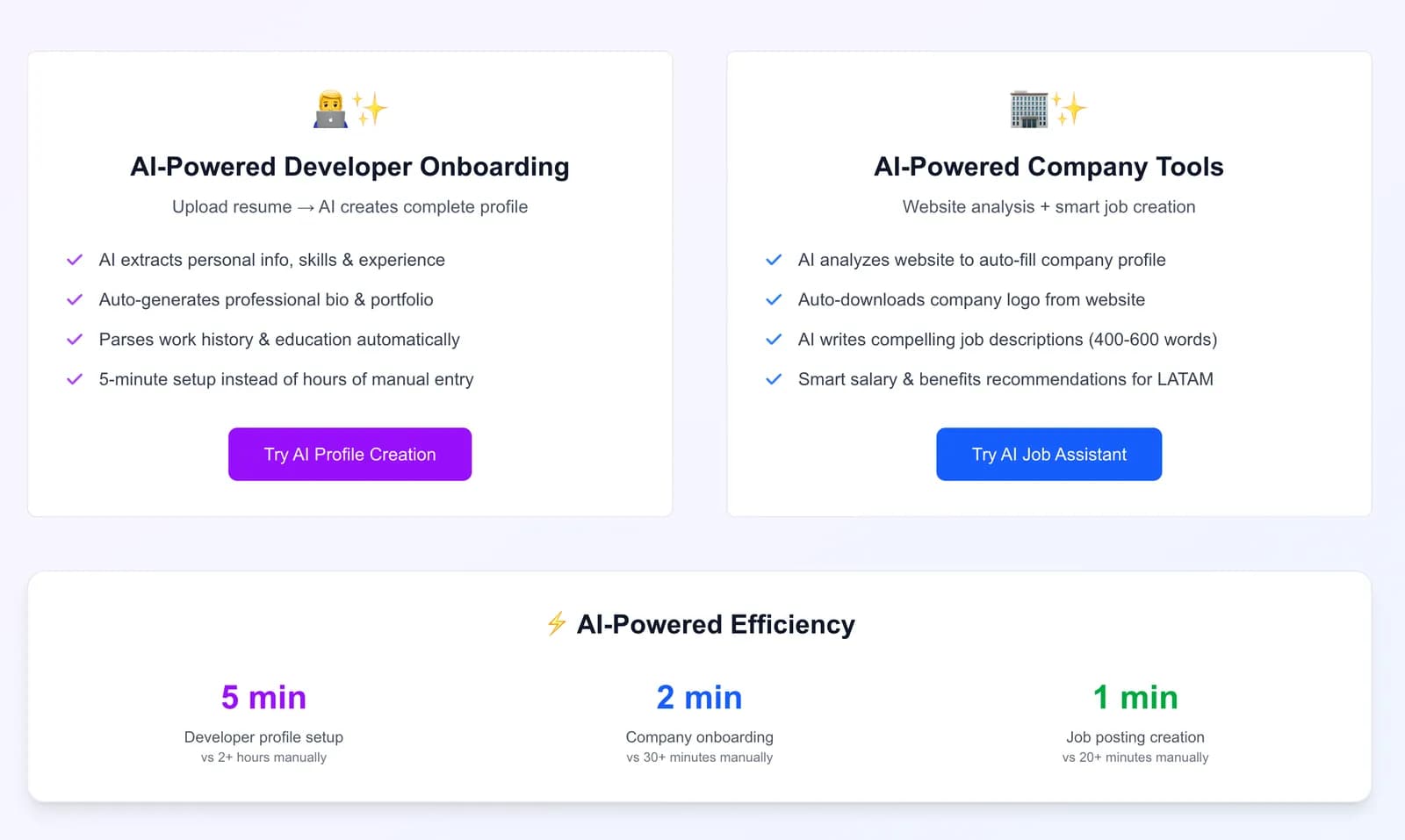 LatAmCoders project screen 1