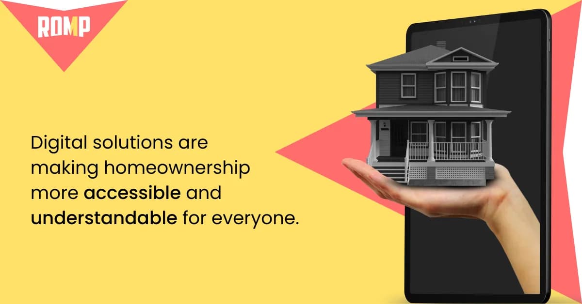 Romp Real Estate project screen 1